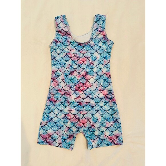 Gymnastics Leotard Size 4 Mermaid Dance Unitard - Picture 4 of 4